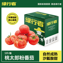【绿行者】桃太郎番茄新鲜蔬菜自然熟沙瓤西红柿可生吃非普罗旺斯