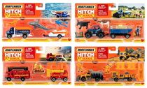 火柴盒matchbox2024运输拖车消防环球HITCH合金汽车模型男孩玩具