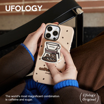 Ufology原创秋冬磁吸适用iPhone15promax手机壳14pro苹果13pro全包12二合一菲林11新款高端支架卡包高级咖啡