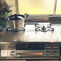 日本代购林内煤气灶 Lakucie 台式烤箱灶 日式燃气灶家用猛火双灶