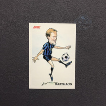 国际米兰 球星卡1992足球score系列1991意甲92意大利aic 马特乌斯