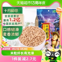 十月稻田燕麦米1kg五谷杂粮东北粗粮 胚芽小米黑米粥黑芝麻燕麦粥