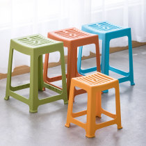 茶花牌塑料凳高凳凳子加厚家用成人餐桌胶櫈子登子简约现代高板凳