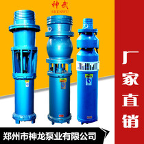 郑州神龙水泵神武牌QS小型380V三相潜水电泵灌溉大流量农用潜水泵