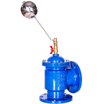 H142X-16球墨铸铁水位液压阀活塞式角式浮球阀自动水利控制DN100
