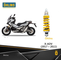 OHLINS欧林斯适用于本田XADV 750/佛沙750改装摩托车后避震阻尼可