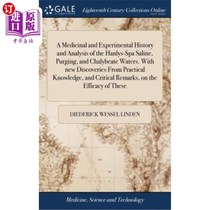 海外直订医药图书A Medicinal and Experimental History and Analysis of the Hanlys-Spa Saline, Purg 汉利斯温泉生理盐水