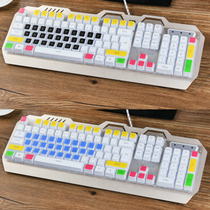 凌豹机关师 87键 104键 键盘保护贴膜 机械键盘防尘防水垫罩套
