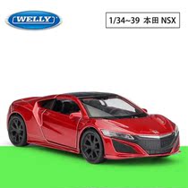 WELLY威利儿童合金汽车模型小汽轿车SUV玩具赛车超跑43725本田NSX