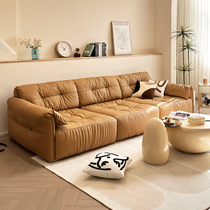 品洛云朵沙发超深坐宽懒人奶油风可移动靠背直排可调节功能沙发