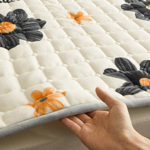 直销牛奶绒床褥垫床上用品垫被夹棉床垫软垫法兰绒垫子单人宿舍床