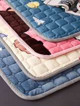 爆款床垫床褥榻榻米垫法兰绒双人垫被牛奶绒床垫床褥子柔软富缦之