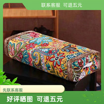 中式枕头护颈椎中国风实木家具方枕荞麦壳枕头可拆洗宫廷风午休枕