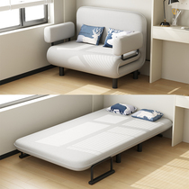 小户型沙发床两用一体折叠书房阳台多功能床单双人布艺沙发午休床