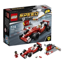 【孩仕宝】玩具模型 乐高积木LEGO 超级赛车 法拉利 SF16-H 跑车