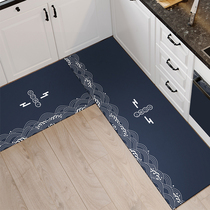 日式厨房地垫吸水吸油防滑洗脚垫子家用门口易清长条地毯防水防油