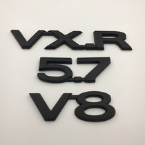 适用于丰田兰德酷路泽陆地巡洋舰 GXR VXR V8 V6 5.7后尾标车标贴