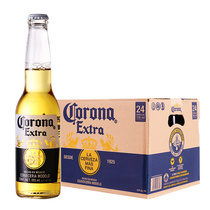 【进口】科罗娜啤酒355ml*24瓶装墨西哥Corona拉格整箱清仓
