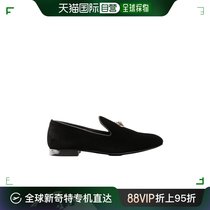 香港直邮VERSACE 23FW 圆头徽标商务休闲鞋 Men