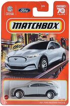 Matchbox 2021 Ford Mustang Mach E  Silver 44/100
