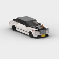 MOC积木玩具适用乐高拼装劳斯莱斯汽车幻影跑车模型speed 8格车