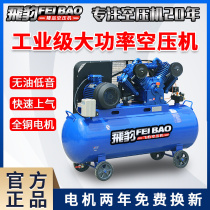 0.9-8空压机7.5KW工业级皮带式空气压缩机汽车维修打黄油气泵