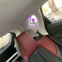 茂墨适用于汽车三角窗摆件免布线改装套装七彩遥控灯三角玻璃c柱
