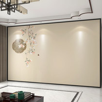 墙纸定制3d立体古典花鸟电视背景墙壁纸客厅装饰壁布卧室墙布壁画