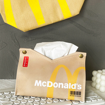 「M记麦麦」纸巾盒高级感抽纸盒ins家用客厅桌面创意餐巾纸抽盒