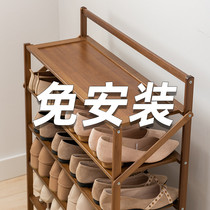 鞋架子简易家用门口新款2023爆款结实耐用的折叠免安装小鞋柜