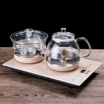 37x23快g煮壶嵌入式全自动上水电热烧水壶茶台一体泡茶桌专用茶盘