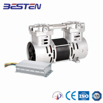 BST300/7DC48V60V72V80车载制氧机用直流DC12V无油空压机好品质