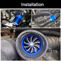 定制汽车改装 双面S涡轮进气涡轮改装 涡轮动力提升器涡轮增压器