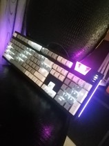 腹灵光魔x5多种灯效拼色防水防尘机械键盘电竞游戏键盘