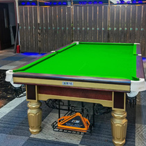 乔氏台球桌银腿球厅商用中式八球大师赛指定用台Q7Q8高档球房全套