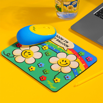 wigglewiggle鼠标垫桌垫加厚办公可爱软垫电脑笔记本创意小号游戏