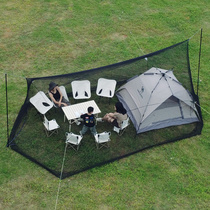 户外天幕使用的露营天幕蚊帐适合4到4.5米宽5米长天幕露营防蚊虫