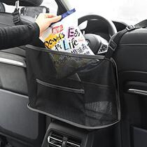 汽车两座椅收纳袋车载置物袋扶手箱尼龙收纳包热卖储物网兜折叠袋