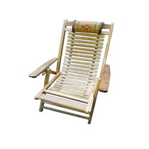 竹躺椅凉床夏季休闲老人懒人纳凉户外竹椅子午休靠背可折叠竹子椅