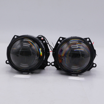 LED12V3寸双光透镜专业版43W白光IP68汽车海拉5安装孔前照大灯泡