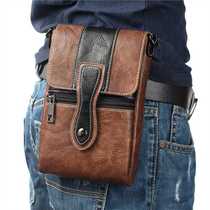 男士腰包适用小米max 8xmax斜挎包穿皮带7.2寸屏note10手机包竖挂