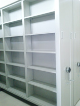 可移动橱式书架文件柜 档案库房密集柜承重设计 储物架资料柜价格