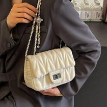 今年流行包包女2024新款时尚高级感链条单肩小方包网红洋气斜挎包