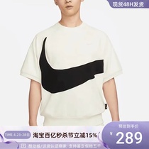 Nike/耐克Sportswear Swoosh男子大LOGO印花短袖 FB7872-010 -113