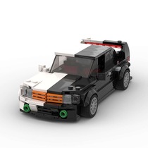 MOC积木汽车模型适用乐高 极品飞车 奔驰190E 益智拼装玩具套装男