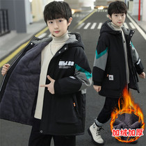 男童棉衣秋冬装派克服2022新款韩版儿童外套中大童加绒加厚棉服潮