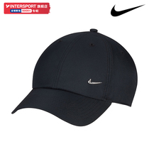 Nike耐克帽子金属标男女帽2024春季新款运动帽遮阳帽鸭舌帽棒球帽