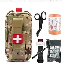 亚马逊战术医疗包求生工具套装野外生存应急包edc露营装备急救包