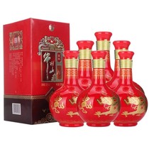 北京二锅头百年牛栏山红瓶红十年10浓香型白酒38/52/39度整箱喜宴