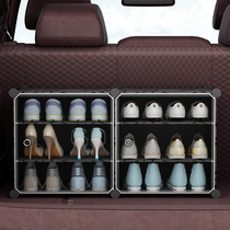 车载鞋盒透明车用车内汽车后备箱放鞋子收纳神器鞋架床底储物鞋柜